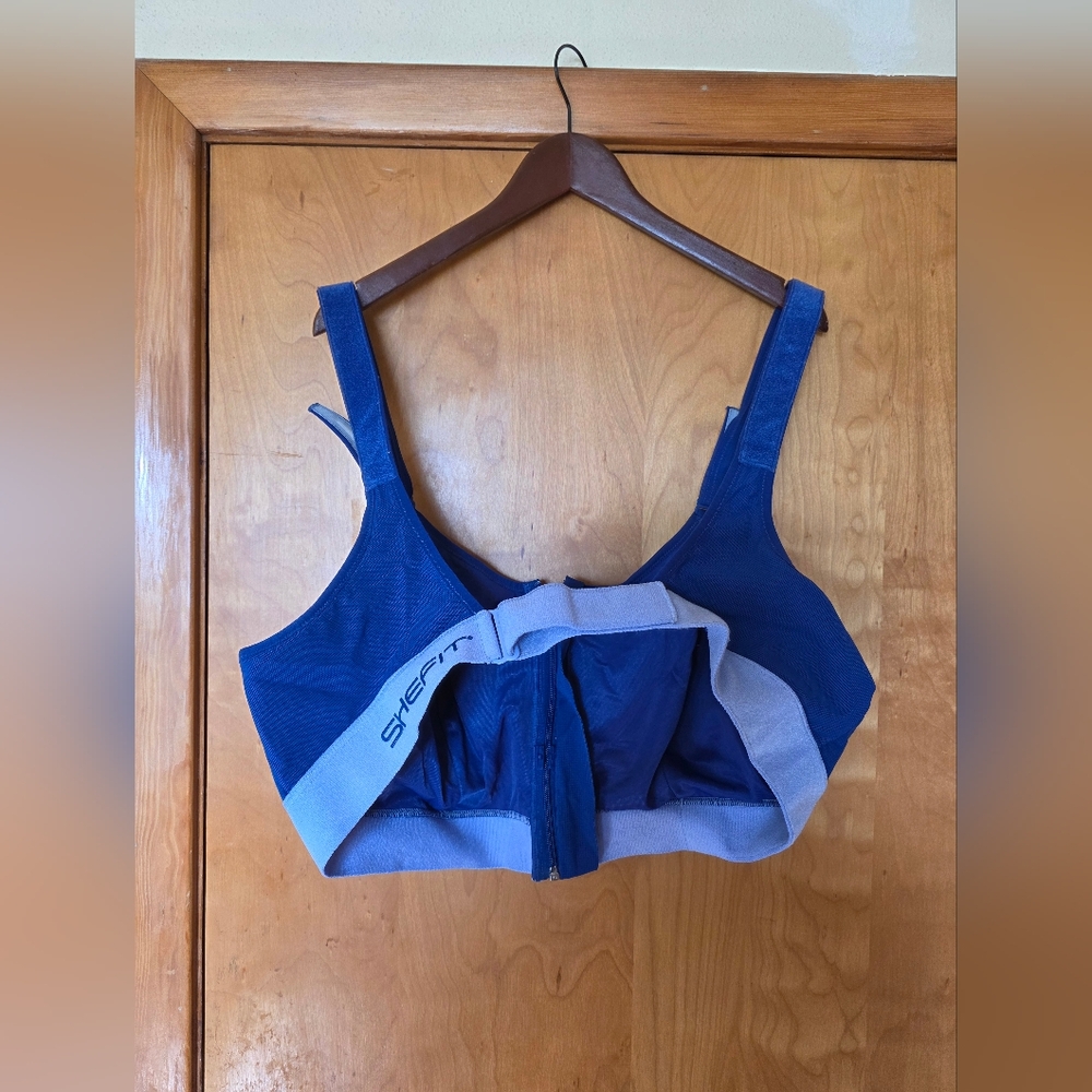 Shefit Blue And Light Blue Sports Bra View 4